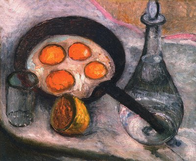 Still Life with Fried Eggs by Paula Modersohn Becker